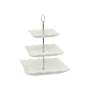 White Tiered Cupcake Stand 35CM