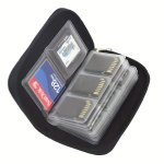 1PC Portable Multi-function Pvc Camera Card Storage Bag - Safely Storage For Cf Sd And Switch Memory Cards Keep Your Memory Card