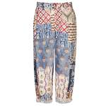 Multi Patch Print Pants - Multi L xl