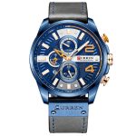 Curren 8393 Chronograph - 47MM Orange
