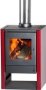 Megamaster Bosca Gold 380 Burgundy Closed Combustion Fireplace