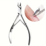 1PC Nail Professional Tools For Manicure Art Inverted Nail Groove Inlay Toe Nail Scissors Stainless Steel Dead Skin Pliers Nail