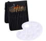 Craft Stationery Cool Paint Brush & Pallet Set Of 14