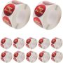 Happy New Year Stickers Envelope Seal Labels For Holiday Cards Party Decor