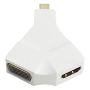 MINI Displayport Male To Vga And HDMI Female Converter