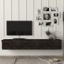 Armoire Damla Floating Tv Stand - Dark Brown