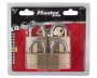 Brass Ka Pad Lock - 4 Piece 50MM