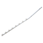 F pole - 8LINE Angle Tube White
