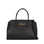 K signature Top-handle -black gold