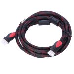 HDMI Male To HDMI Male 3M Cable - Black & Red
