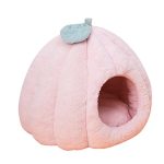 Xjklbyq Cat Igloo Beds And Sofa Cave House Pumpkin Indoor Kennel With Detachable Cushion For Pets S Cat Igloo Beds