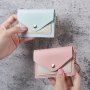 Y2K Fashion Card Holder Keychain Pu Leather Coin Purse Bag Backpack Car Key Charm Women Students Christmas Gift