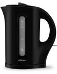 Mellerware Kettle Corded Plastic Black 1.7L 2200W "tugela" Locally Produced