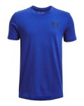 Boys' Ua Sportstyle Left Chest Short Sleeve - Versa Blue Ymd