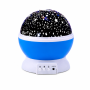 Star Projector Night Light With 360 Rotation And Multi-colour Room Modes