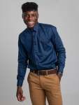 Ben Shirt Slim Fit - Navy - 3XL Navy