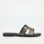 Siena 8 Flat Sandal - Black - Black 5
