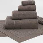 Terry Lustre Country Range 710GSM Bath Mats - Various Colours & Sizes - Shower Mat 60CM X 60CM Desert