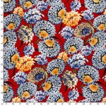 Tton Satin Dahlia Flowers Red 19124-015