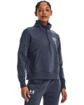 Women's Ua Rival Fleece Zip - Downpour Gray LG