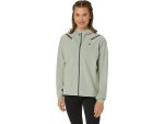 ASICS Women's Accelerate Waterproof 2.0 Jacket - Md Olive Grey