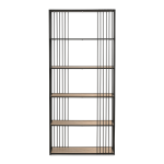 @home Linea Standing Shelf Black And Oak