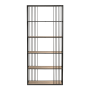 @home Linea Standing Shelf Black And Oak