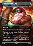 The Platinum Chip - Caged Sun Secret Lair Drop Series - Damaged Foil