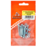 Machine Screw & Nut M4 X 30MM 8 Piece