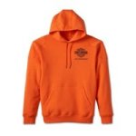 Harley Davidson Men& 39 S 120TH Anniversary Orange Sweatshirt XL