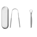 Tongue Scraper Fight Bad Breath For Adults Stainless Steel Tongue Scrapers For Oral Care