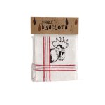 Single Printed Dishcloth - Rooster