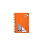 A6 Wirobook 80PG Neon Orange