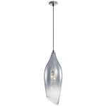 Alhambra Pendant With Smoke Colour Glass - Large