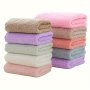 5PCS Coral Fleece Washcloths Set Soft Absorbent Square Towels Random Colors Thin Yet Comfortable Multi-purpose Small Face Towels For Bathroom & Cleaning Supplies