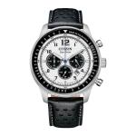 Eco-drive Men's Stainless-steel Chronograph Watch