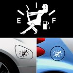 Vinyl Car Sticker Decal Refuel Little Man Car Sticker Vinyl Car Stickers