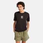 Stack Logo T-Shirt For Women - XL Black