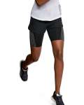 Women's Ua Rush Run 2-IN-1 Shorts - BLACK-001 XS