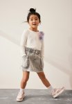 Appliqu D Jersey Top - White