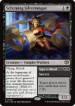 Scheming Silvertongue Secrets Of Strixhaven - Damaged Foil