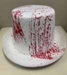 Top Hat Blood Splattered