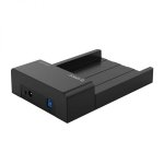 Orico 1 Bay USB3.0 2.5 3.5 Hdd|ssd Horizontal Dock Black