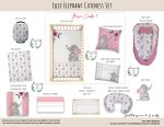 Cot Duvet Bedding Ellie Elephant Cuteness Set