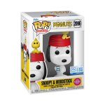 Funko Pop Animation: Peanuts – Snoopy & Woodstock Flocked Special Edition