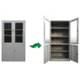 Gof Furniture - Carter Steel Cabinet