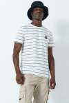 Stripe T-Shirt - XL Charcoal