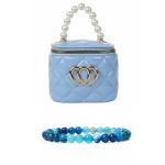 Bundle - Box Jelly Blue Candy MINI Bags Purses For Girls