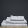 Luxury Egyptian Cotton Guest Towel - White