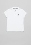 Polo Girls Nina Ss Golfer - White